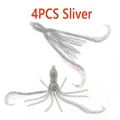 4PCS Sliver