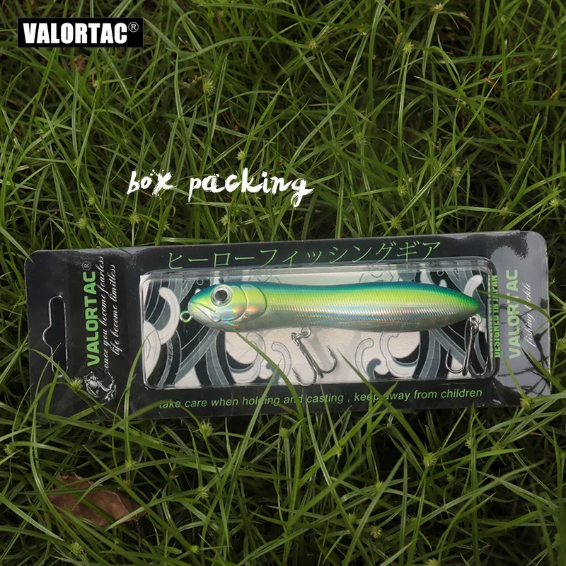 10cm16g lápiz de pesca de agua superior señuelo de pesca wobblers cebo duro artificial lápiz cebo para caminar para señuelo de pesca de superficie - imagen 5