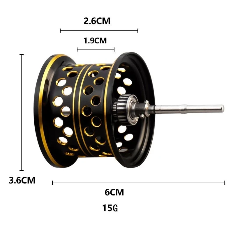 Carretes de pesca de Baitcasting 13BB 7,2: 1 ultraligeros, carrete de fundición de cebo, carrete de pesca de agua salada y dulce - imagen 2