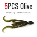 5pcs  Olive