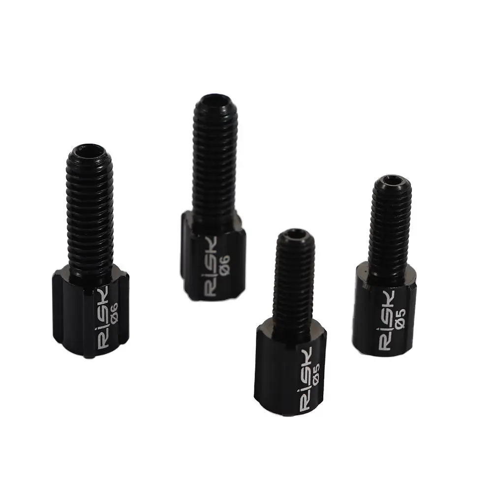Juego de 2 tornillos de aluminio para bicicleta de montaña, desviador trasero de M5/M6, ajustador de palanca de cambios, piezas de ciclismo - imagen 2