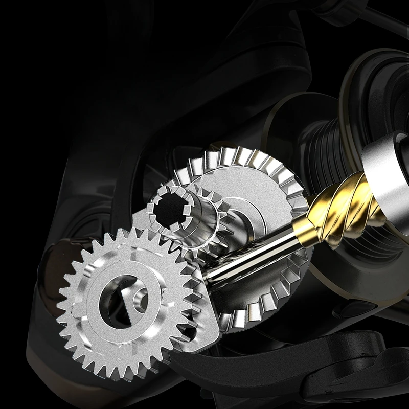 Professional Ultra Light 1000~7000 Spinning Fishing Reel 5.2:1 Gear Ratio Metal Spool Ultra Smooth Reel Max Drag 8-20kg - imagen 3