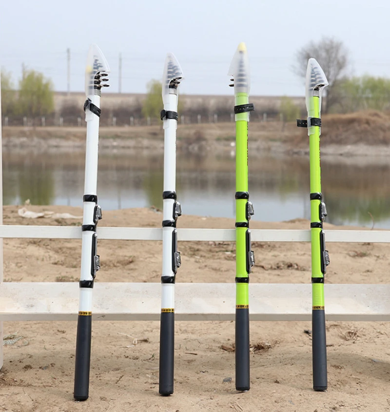 Explore el mundo de la pesca con nuestras cañas de pesca versátiles y portátiles