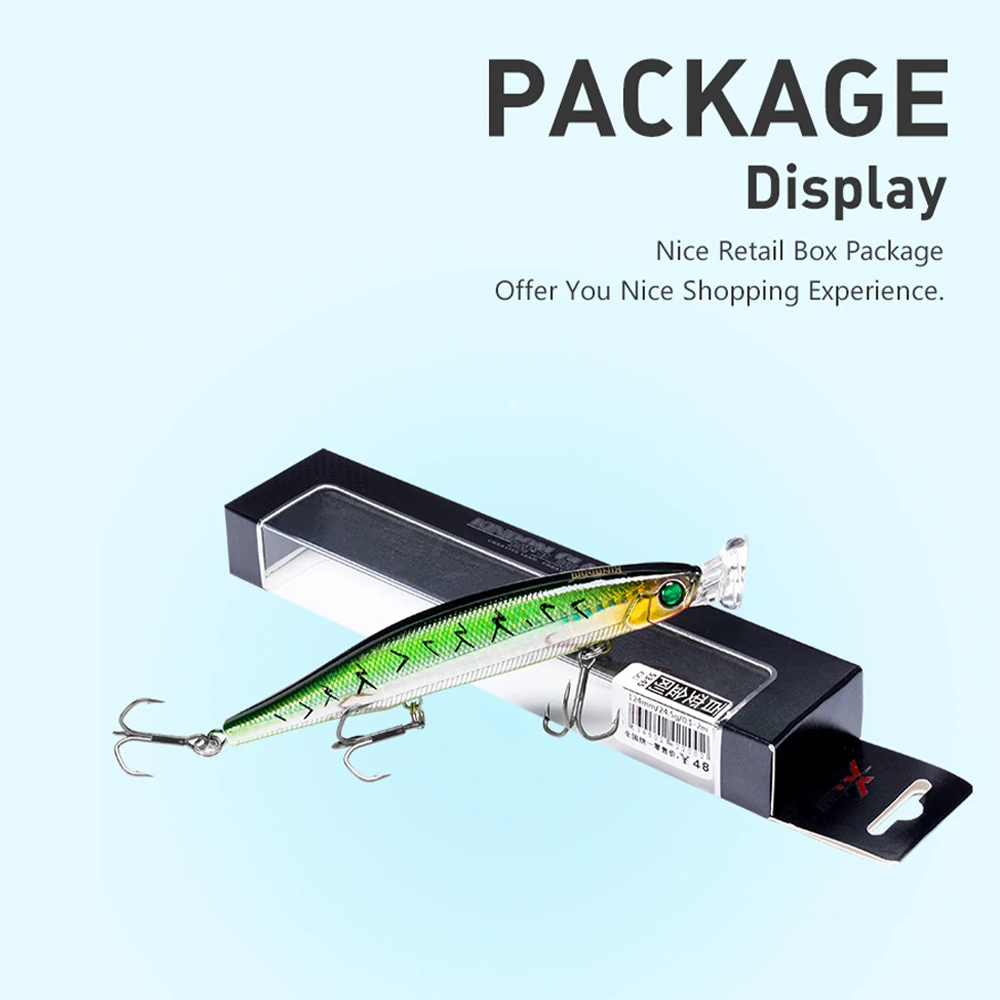 Señuelo de pececillo de pesca flotante Kingdom, SwimBaits duros conmutables, cebo tipo lápiz de 4 labios, 5 Wobblers de acción diferentes para pesca en el mar - imagen 5