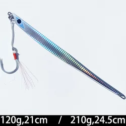 Knife Jig Obsession plata rápida – Señuelo para lubina y atún