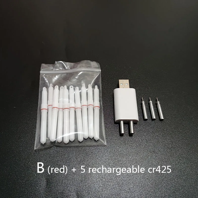 type B and 5 battery
