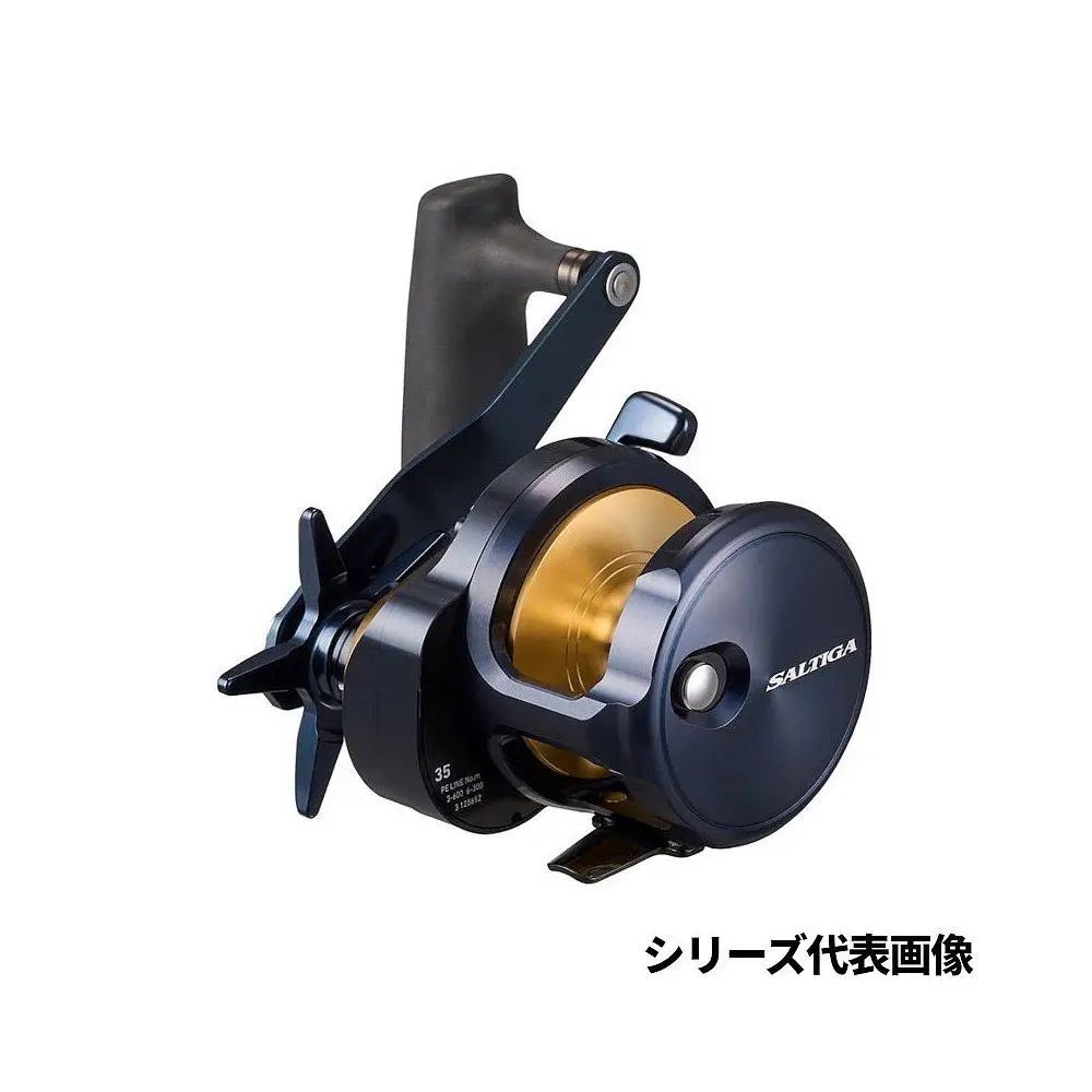 Saltiga Jigger 35HL Carrete para pesca en mar – Rueda de tambor - imagen 3