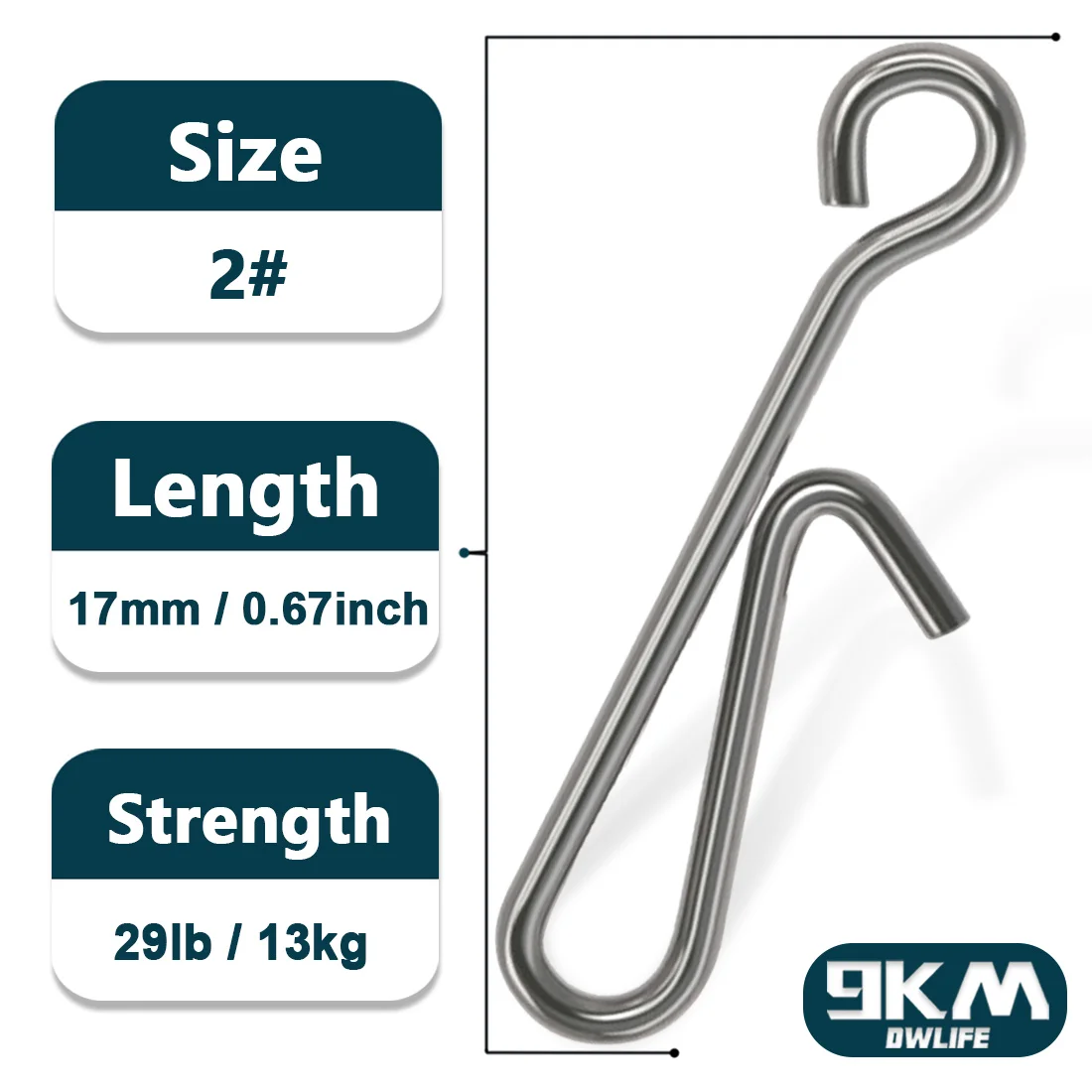 Size 2  17mm 13kg