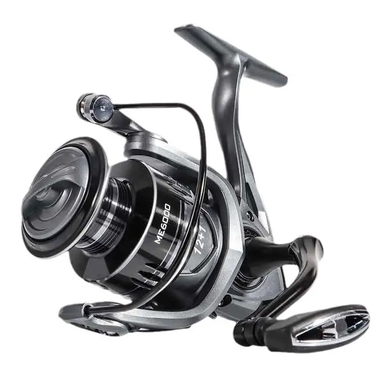 Carrete giratorio Mavllos ME 2 + 1 rodamientos, carrete de pesca giratorio de arrastre máximo de 15kg a prueba de agua salada, intercambiable para mano izquierda/derecha - imagen 2