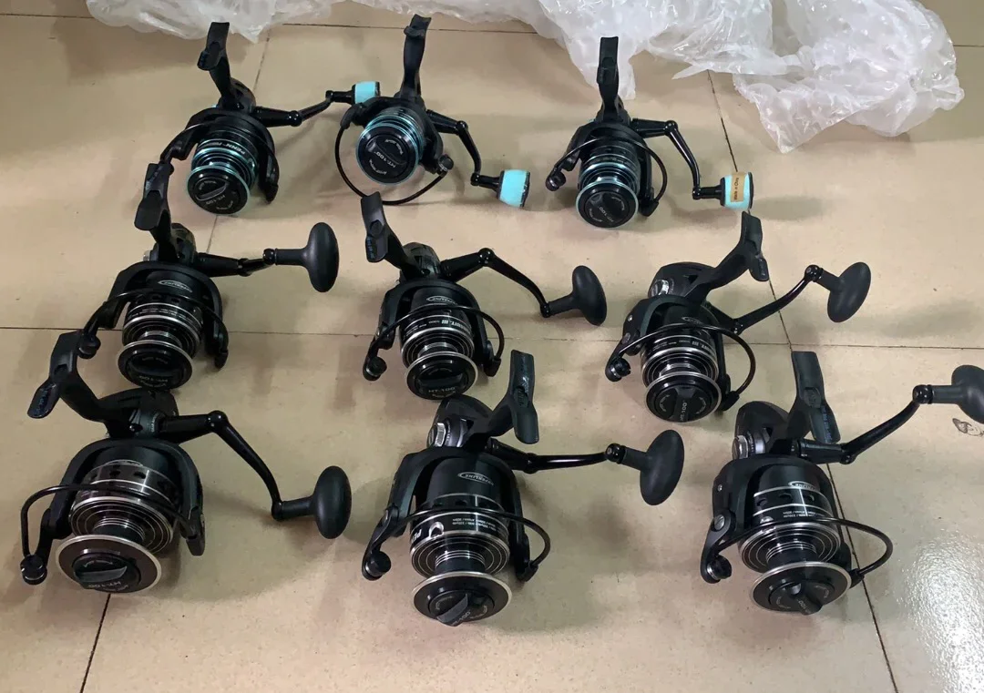 100% Original nuevo PENN Pursuit III 4000 5000 6000 rueda de pesca de barco de agua salada de mar grande 4 + 1 BB con carrete giratorio de cuerpo totalmente metálico - imagen 5