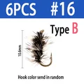 6PCS B Size 16