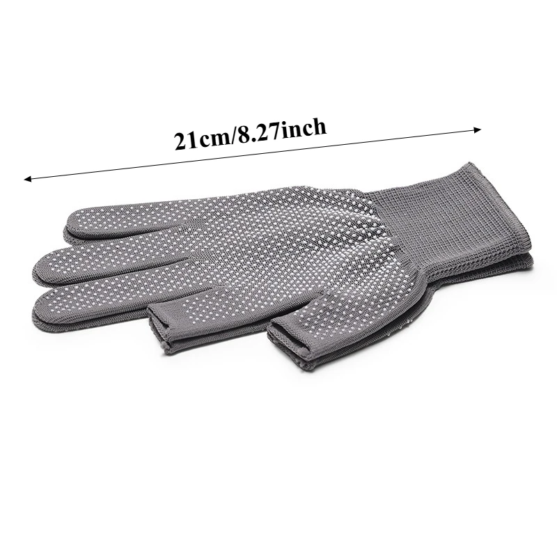 Guantes de pesca dedos libres – Transpirables y de ajuste flexible