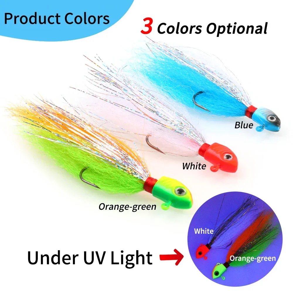 Elllv-anzuelo de pesca de 10g, 15g y 20g, cebo Artificial de hundimiento rápido, para lubina, agua dulce y salada - imagen 5