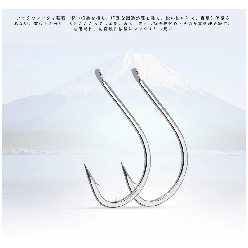 Púa de pesca Gamakatsu, blanca fina, anzuelo competitivo, carpa cruciana, pez marino, hecha en Japón - imagen 3