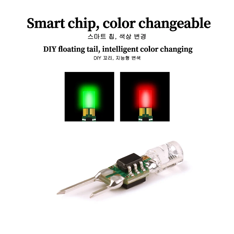 Chip boya luminoso LED electrónico intercambiable para pesca - imagen 4