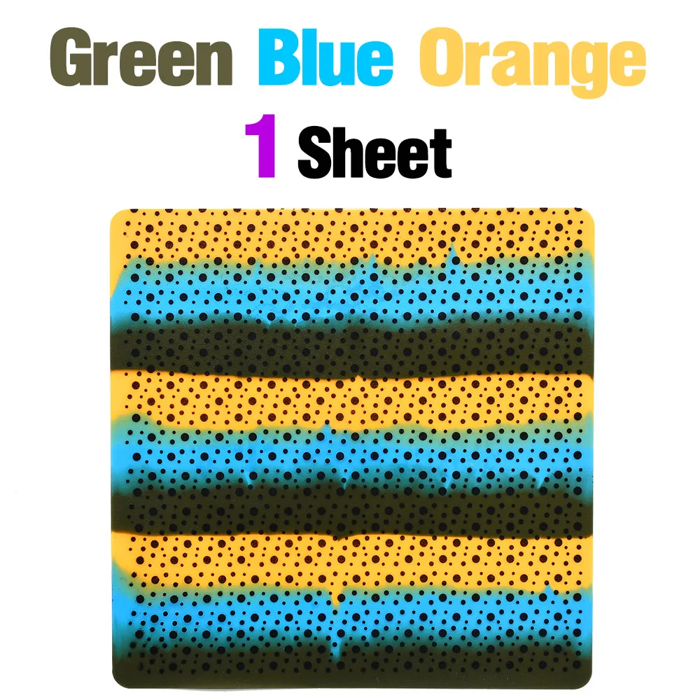 Green Blue Orange