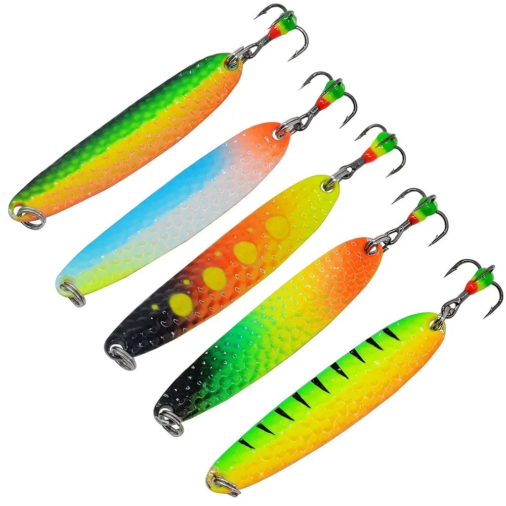 Señuelo cuchara hielo metálico 10g para pesca - imagen 3