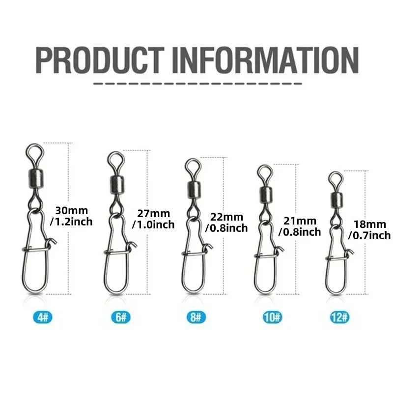 Delysia King 200 Piezas anzuelos de pescaAccesorios de pesca - imagen 4