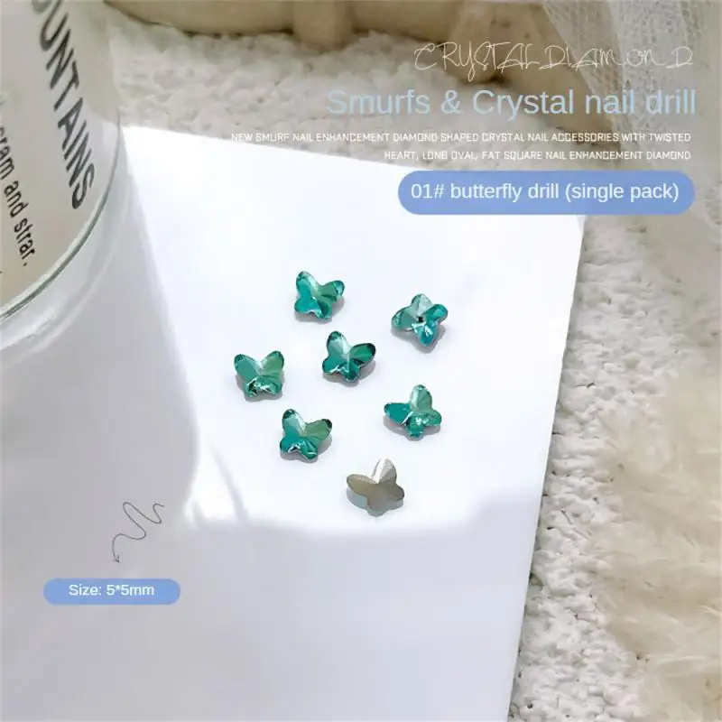 Cristal pequeño Simple Super Flash decoraciones Culet moda portátil salud y belleza duradero - imagen 2