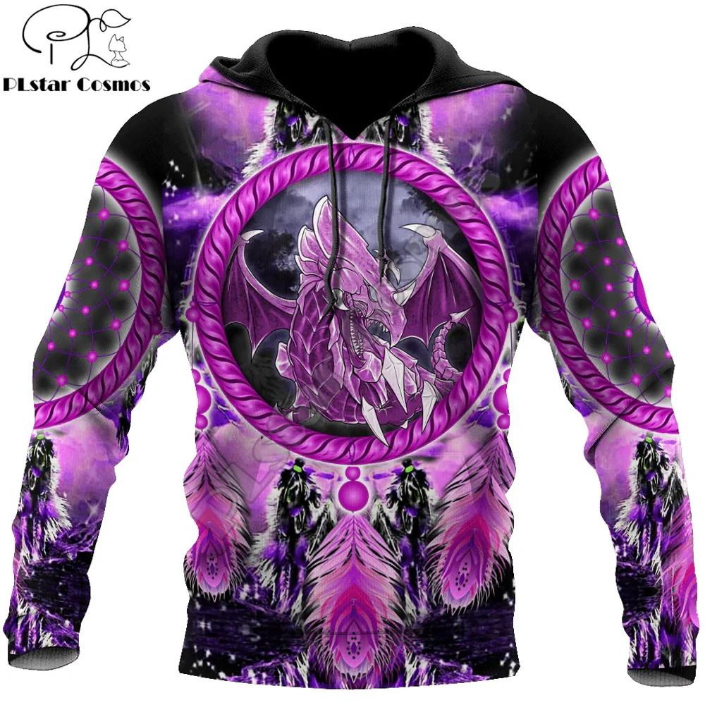 Sudadera con Cremallera Dungeons and Dragons Native Violet – Estampado 3D