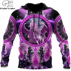 Sudadera con Cremallera Dungeons and Dragons Native Violet – Estampado 3D
