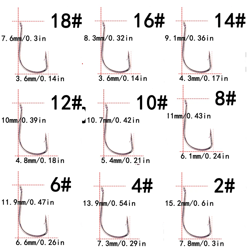 50911 Anzuelos de pesca Sode, aparejos de cebo afilados de acero rico en carbono con púas negras, fuertes - imagen 4