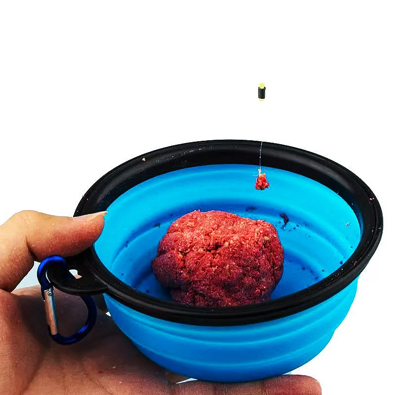 Flujo de objetos pequeños, cebo plegable, lavabo, taza de agua, mini cebo mezclador, lavabo, bandeja de cebo, caja de cebo de pesca, equipo de pesca - imagen 3