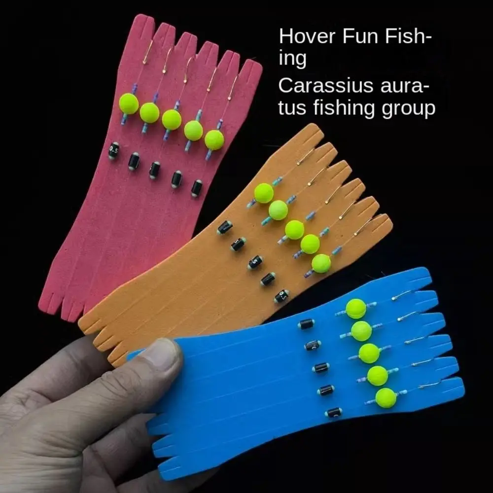 Aparejos de carpa con anzuelos premontados de púas y vástago - imagen 4