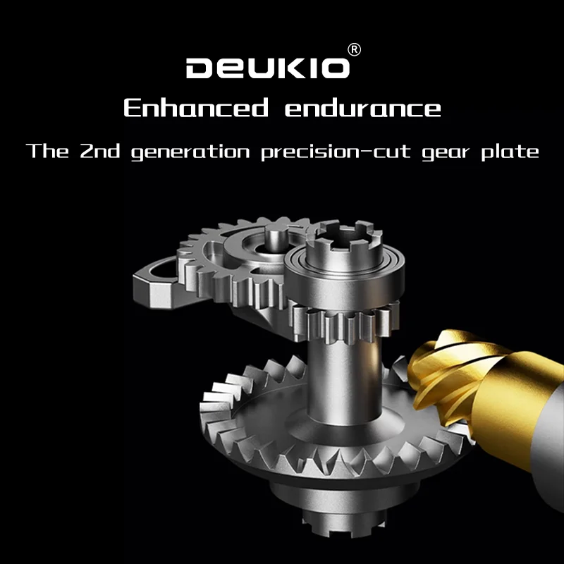 Carrete de pesca giratorio DEUKIO de peso ligero 3 + 1BB 10kg carrete de tallado CNC de arrastre para bobina de pesca de agua salada de lubina - imagen 5