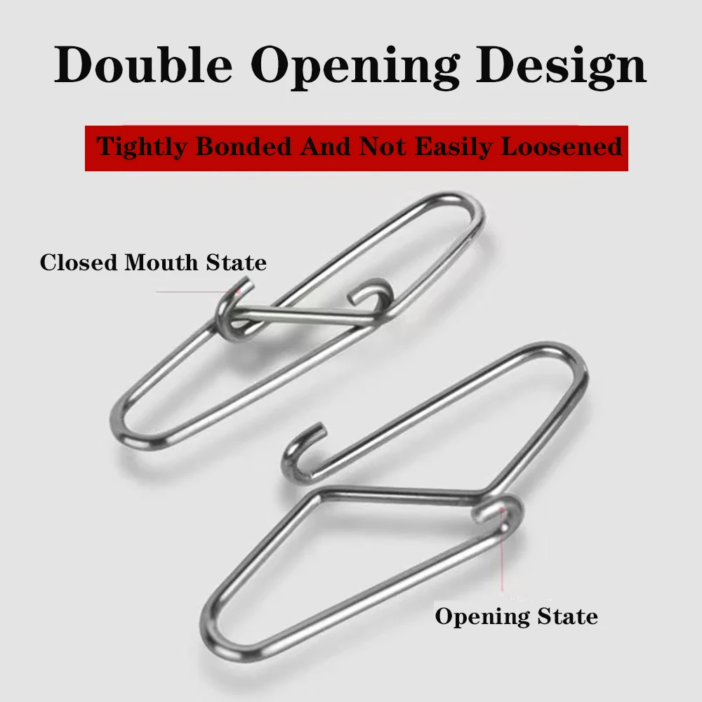 El diseño de doble apertura garantiza una unión estrecha y una fácil accesibilidad