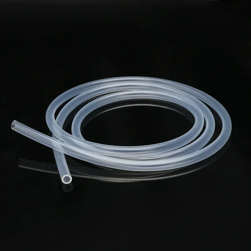 Tubo de silicona Flexible transparente de 1M/5M ID 0,5 1 2 2,5 3 4 5 6 7 8mm tubo de calidad alimentaria resistencia a la temperatura no tóxico - imagen 4