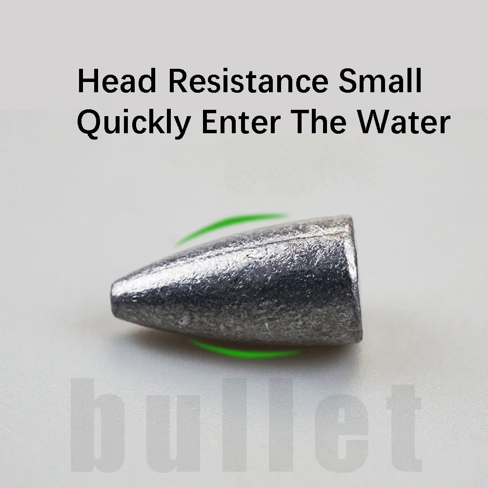 Balas de plomo Jig Head Texas Rig – 2g a 20g agua dulce - imagen 2