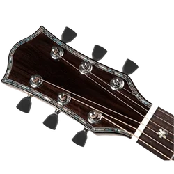 6 clavijas de afinación de guitarra verde/verde/negro ​ Con casquillos y tornillos ​   Botones de afinación ​ ​ Botones de cabezales de máquina ​   Perillas de repuesto