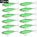 12pc-2 hook Green