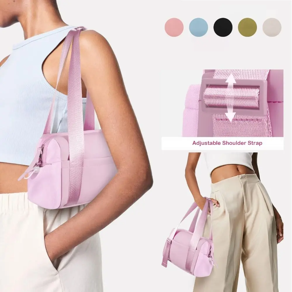 Bolsa de gimnasio impermeable, bolsa deportiva para Fitness, bolso de gran capacidad, bolsa de lona, bolsa de almacenamiento multifuncional de nailon, viaje para mujer - imagen 2