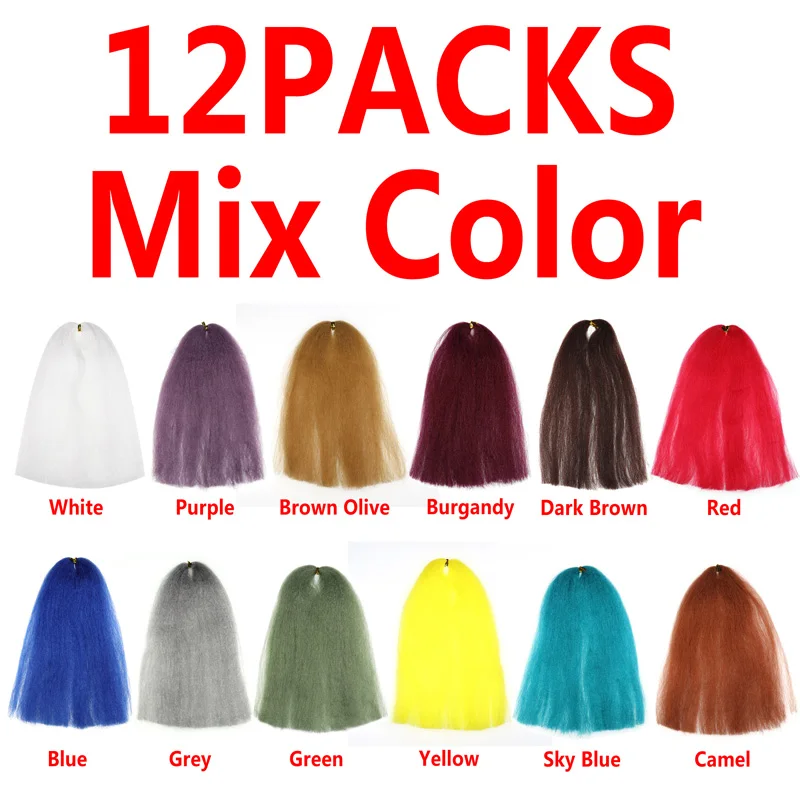 12PACKS  Mix Color