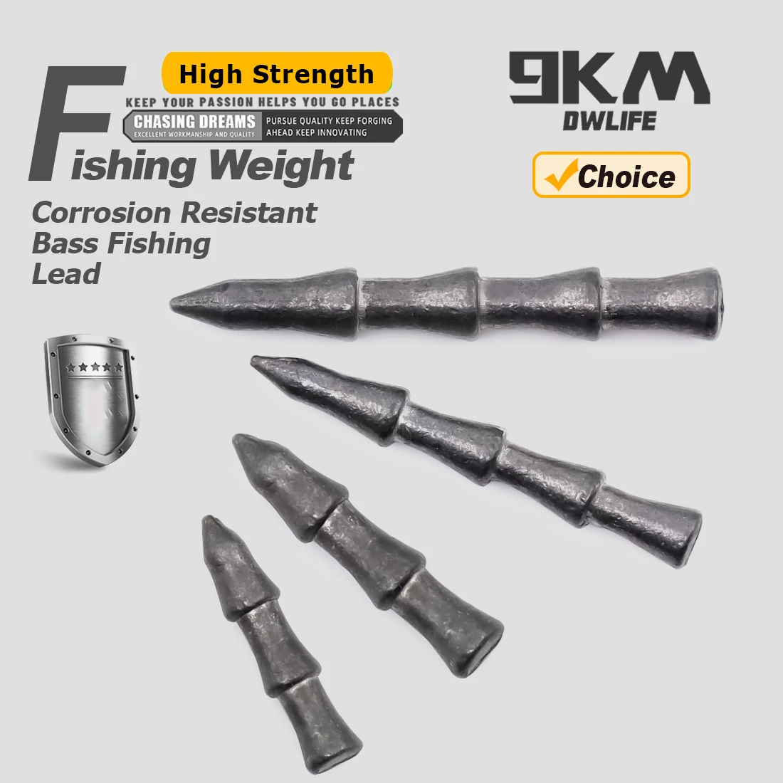 Plomos de uña para Neko rig y Wacky rig – Pesca de lubina