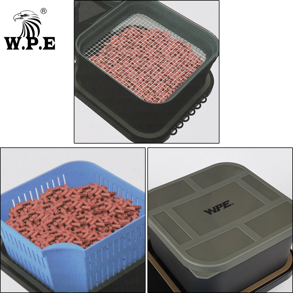 W.P.E-feedero para pesca de carpa, juego de servicio de cebo compacto, aparejo para el pelo, aparejo para carpa, juego de cebo, alimentador, estuche de almacenamiento para pesca, aparejos de pesca - imagen 3