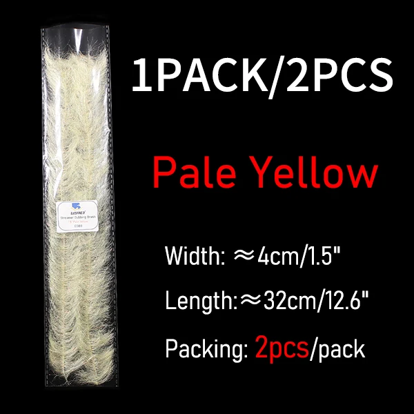 1 pack Pale Yellow