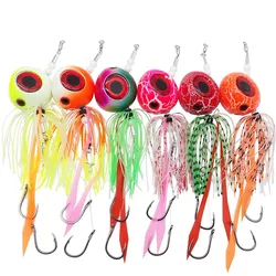 Kabura Jigging Luminoso con Falda – Señuelo para Pargo en Mar