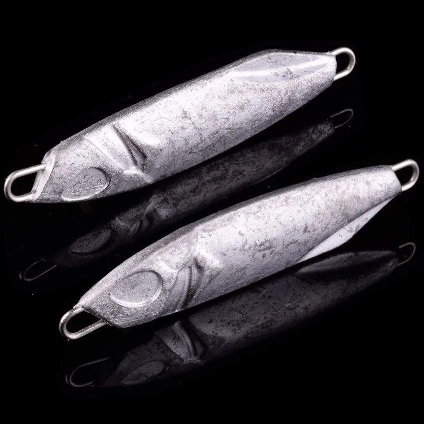 Anzuelo de Metal en blanco para pesca vertical, señuelo de lubina Artificial, aparejos de pesca, 10g, 15g, 20G, 30G, fundición a tierra, 20 unidades - imagen 4