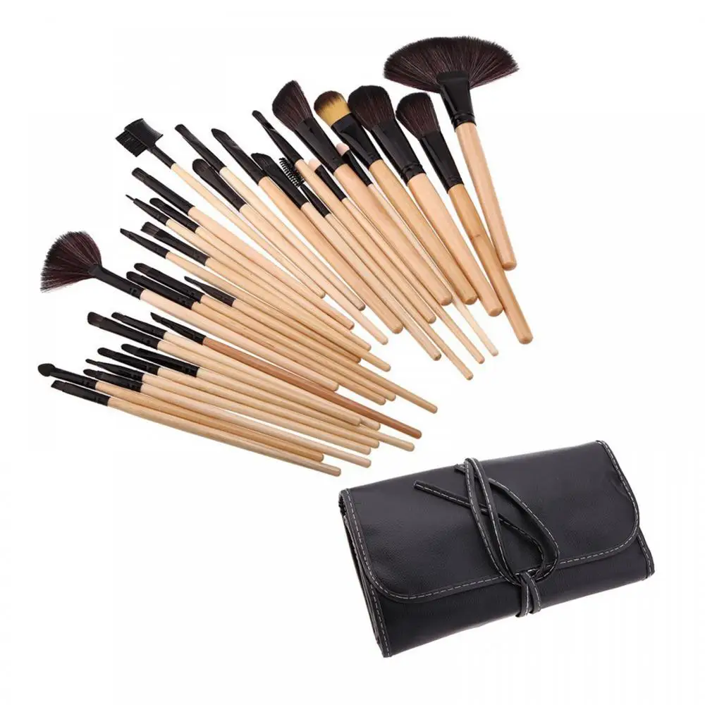 Juego de brochas de maquillaje, bolsa de regalo, brochas cosméticas profesionales, sombras de base en polvo para cejas, herramientas de maquillaje - imagen 4