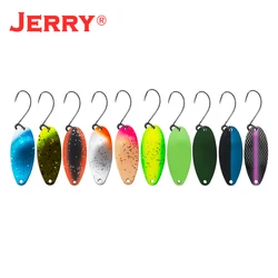 Jerry serpiente trucha señuelo cuchara de Metal cebo 2,5g 3,7g 4,5g Pesca de agua dulce de Pesca de la carpa cebo de Pesca lubina cebo