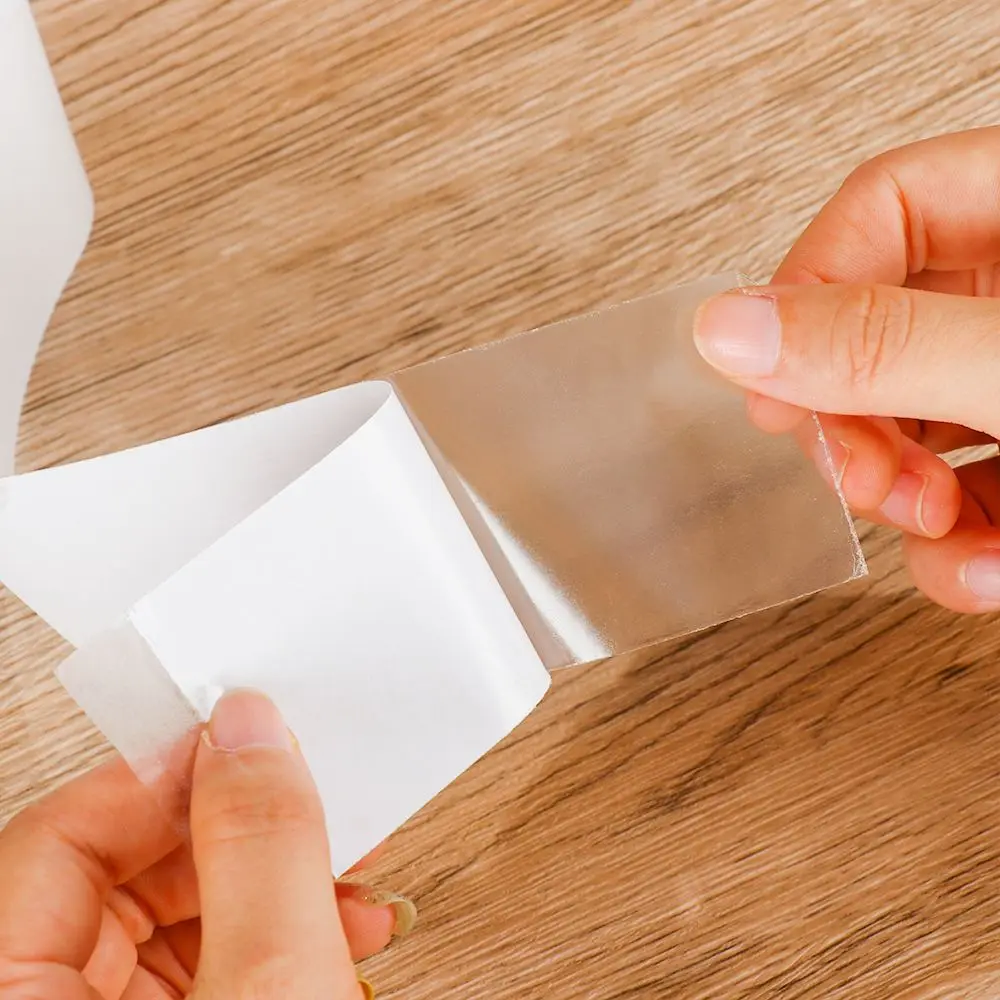 Parche de reparación adhesivo impermeable para exteriores, cinta de reparación de tienda Invisible, cubierta adhesiva, cintas fuertes - imagen 4