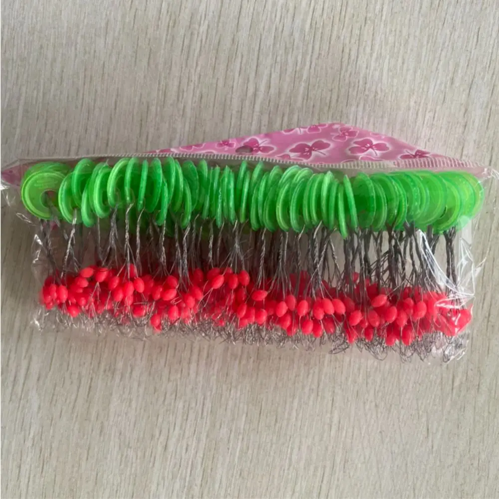 Línea de parada, accesorios de pesca, tapón ovalado, herramientas de pesca, frijoles flotantes, flotador de pesca ovalado, corcho de pesca, frijoles espaciales - imagen 2