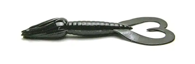 Japón KEITECH crisantemo doble cola enrollada Little Spider Luya cebo blando importado Texas falda de goma gancho de plomo - imagen 4