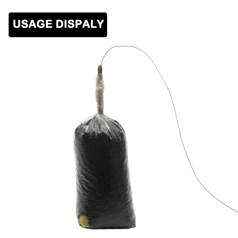 Accesorios de pesca de carpa, bolsa sólida, cola de goma, bolsa sólida, vástagos, inserto de plomo, Terminal final, aparejos para aparejo de pelo de carpa, Boilies emergentes - imagen 4