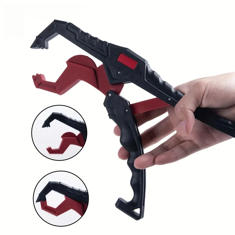 Pinza de pescado flotante de 24cm, controlador de labio de pescado de nailon portátil, herramienta de agarre de pescado con cordón para agua dulce y salada - imagen 3