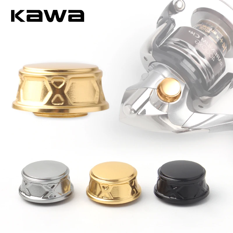 Kawa, 1 unidad, nuevo carrete de pesca, tapa con mango, accesorio de carrete, traje para carrete giratorio S/D, tornillo de diámetro 10,8mm, piezas de balancín de carrete de pesca para bricolaje - imagen 4