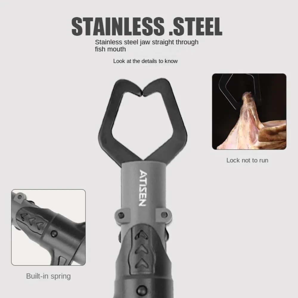 Alicates de pesca multifunción de acero inoxidable, anticorrosión del agua de mar, alicates de pesca de garganta preventiva, multifuncionales - imagen 3